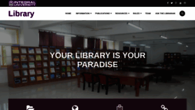 What Library.iul.ac.in website looked like in 2020 (3 years ago)