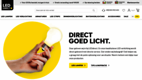 What Ledlampendirect.nl website looked like in 2020 (3 years ago)