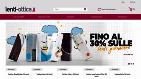 What Lenti-ottica.it website looked like in 2020 (3 years ago)