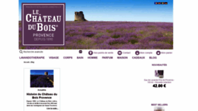 What Lechateaudubois.com website looked like in 2020 (3 years ago)