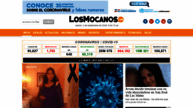 What Losmocanos.com website looked like in 2020 (3 years ago)