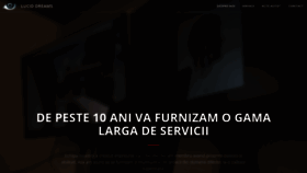 What Luciddreams.ro website looked like in 2020 (4 years ago)