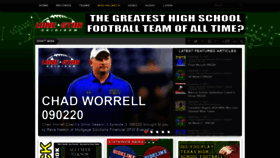 What Lonestargridiron.com website looked like in 2020 (3 years ago)