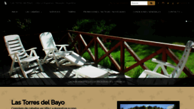 What Lastorresdelbayo.com website looked like in 2020 (3 years ago)