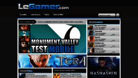 What Legamer.com website looked like in 2020 (3 years ago)