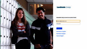 What Landstede.net website looked like in 2020 (3 years ago)