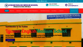 What Lyceumengmedschool.com website looked like in 2020 (3 years ago)