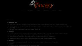 What Lotrohq.com website looked like in 2020 (3 years ago)