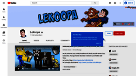 What Lekoopa.com website looked like in 2020 (3 years ago)