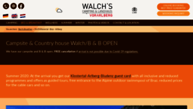 What Landhauswalch.at website looked like in 2020 (3 years ago)