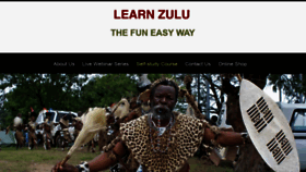 What Learnzulu.co.za website looked like in 2020 (3 years ago)
