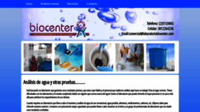 What Laboratoriobiocenter.com website looked like in 2020 (3 years ago)