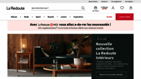 What Laredoute.fr website looked like in 2020 (3 years ago)