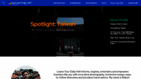 What Leaveyourdailyhell.com website looked like in 2020 (5 years ago)