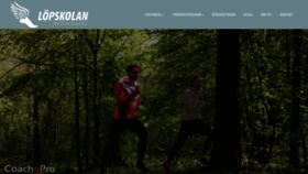 What Lopskolan.se website looked like in 2020 (3 years ago)