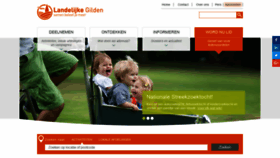 What Landelijkegilden.be website looked like in 2020 (3 years ago)
