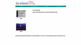 What Las-solanas.com website looked like in 2020 (3 years ago)
