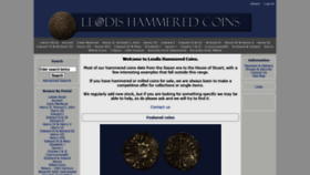 What Leodishammeredcoins.co.uk website looked like in 2020 (3 years ago)