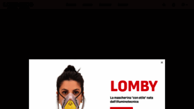 What Lombardo.it website looked like in 2020 (4 years ago)