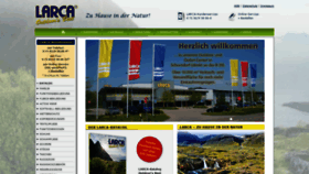 What Larca.de website looked like in 2020 (3 years ago)