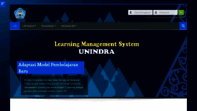 What Lms.unindra.ac.id website looked like in 2020 (3 years ago)