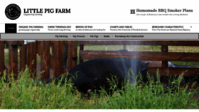 What Littlepigfarm.com website looked like in 2020 (3 years ago)