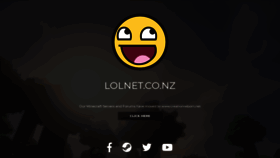 What Lolnet.co.nz website looked like in 2020 (3 years ago)