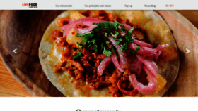 What Lmafoodconcepts.com website looked like in 2020 (3 years ago)
