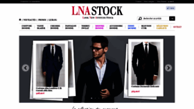 What Lnastock.com website looked like in 2020 (5 years ago)