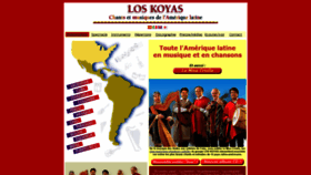 What Los-koyas.com website looked like in 2020 (4 years ago)