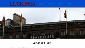What Luckings.co.uk website looked like in 2020 (3 years ago)