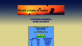 What Lotteriaeuropea.it website looked like in 2020 (3 years ago)