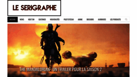 What Leserigraphe.com website looked like in 2020 (3 years ago)
