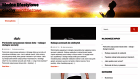What Lifestylemagazine.pl website looked like in 2020 (3 years ago)