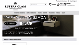 What Lustraglam.pl website looked like in 2020 (3 years ago)