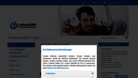 What Lebenshilfe-bayern.de website looked like in 2020 (3 years ago)