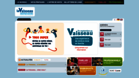 What Levaisseau.com website looked like in 2020 (3 years ago)