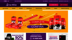 What Lojadanutricao.com.br website looked like in 2020 (3 years ago)