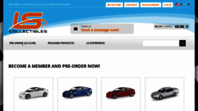 What Ls-collectibles.com website looked like in 2020 (3 years ago)
