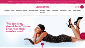 What Louis-louisa.de website looked like in 2020 (3 years ago)