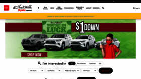 What Larryhmillertoyota.com website looked like in 2020 (3 years ago)