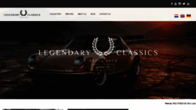 What Legendaryclassics.eu website looked like in 2020 (3 years ago)