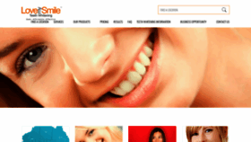 What Lovemysmile.com.au website looked like in 2020 (5 years ago)