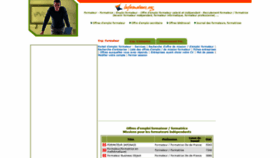 What Lesformateurs.org website looked like in 2020 (3 years ago)