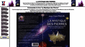 What Lamystiquedespierres.com website looked like in 2020 (3 years ago)