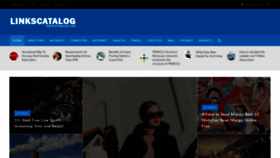 What Linkscatalog.net website looked like in 2020 (3 years ago)