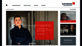 What Lorenzen.gl website looked like in 2020 (3 years ago)