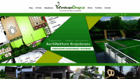 What Landscapedesign.pl website looked like in 2020 (3 years ago)