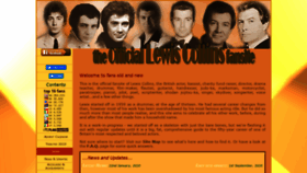 What Lewiscollins.info website looked like in 2020 (3 years ago)