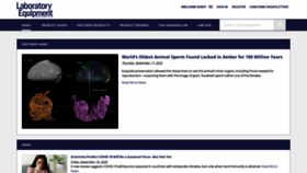 What Laboratoryequipment.com website looked like in 2020 (3 years ago)